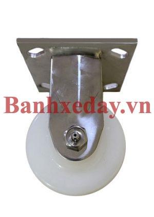 bánh xe pa 100 càng inox 304 tĩnh