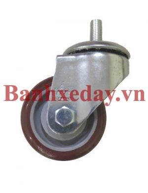 bánh xe PU nâu